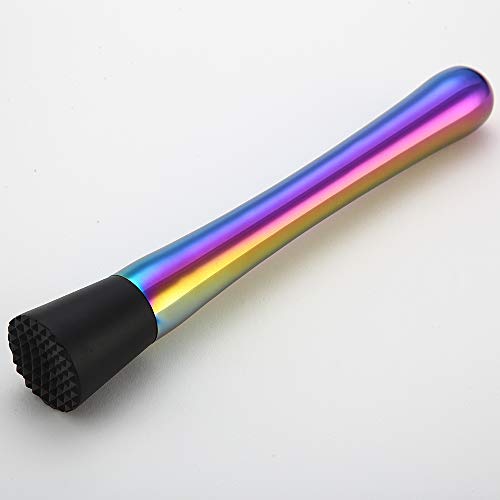 YFS Gold Stainless Steel Cocktail Muddler - Durable Bar Tool for Mojitos & Cocktails