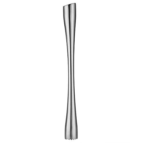 10-Inch Stainless Steel Cocktail Muddler - Professional Bar Tool for Mojitos & Cocktails