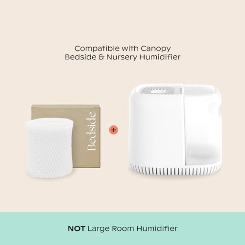 Bedside Humidifier Replacement Filters 3-Pack Wood Pulp Paper