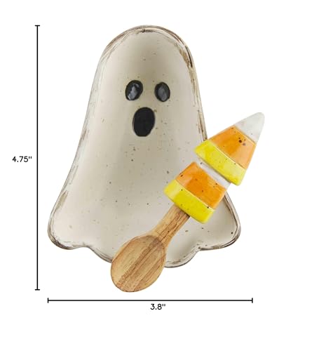 Mud Pie Shaped Candy Bowl Set, Ghost