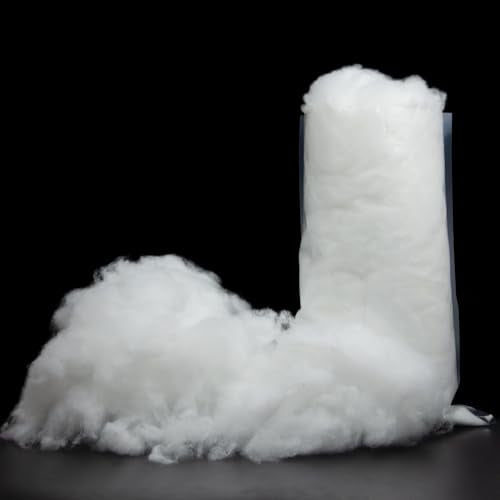 Fluffy Artificial Fake Snow Cotton for Christmas & Holiday Decor (5.6 oz)