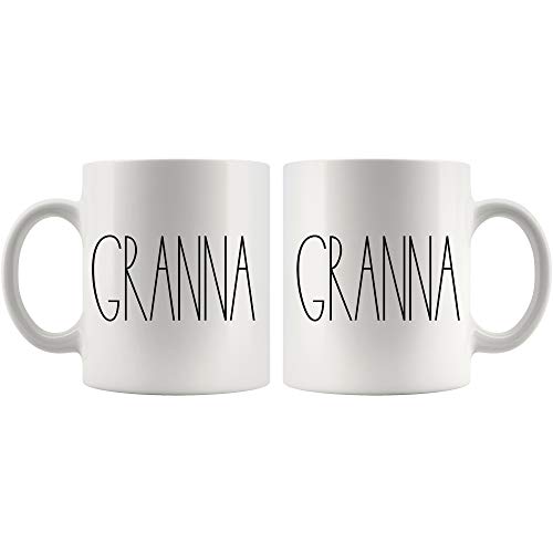 Moon9xx GRANNA 11oz Coffee Mug Gift Set – Christmas, Mother’s Day & Father’s Day