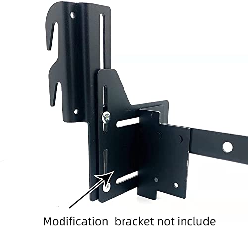Bolt-On to Hook-On Bed Frame Conversion Brackets - 2-Pack Adapter Kit