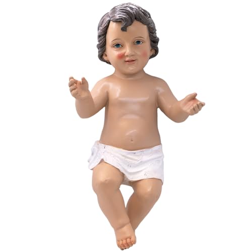 12.5-Inch Baby Jesus Nativity Figurine for Manger Scene Holiday Decor