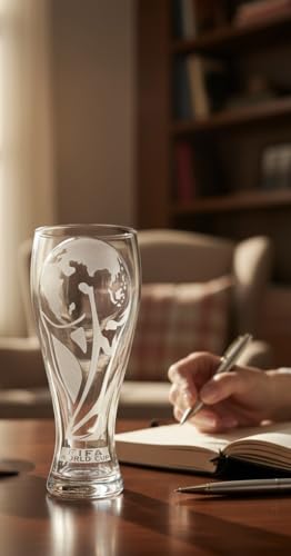 FIFA World Cup 2026 Collectible Beer Glass & Trophy Bottle Opener Gift Set