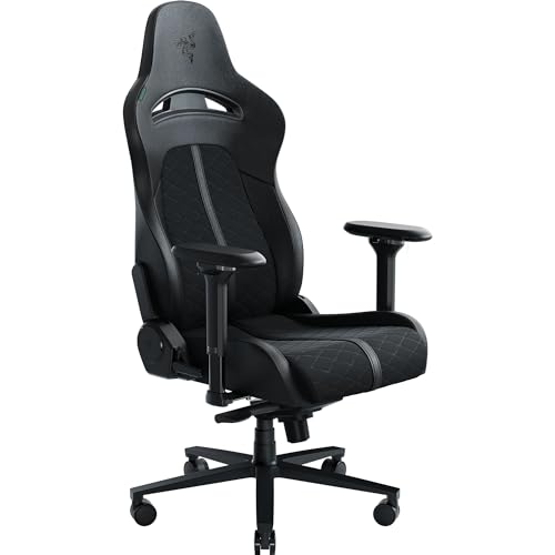 Ergonomic Gaming Chair with Built-in Lumbar Support and 152-Degree Recline