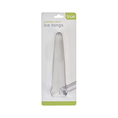 Stainless Steel Ice Tongs 6 Inch for Cocktails & Serving Food - Dishwasher Safe