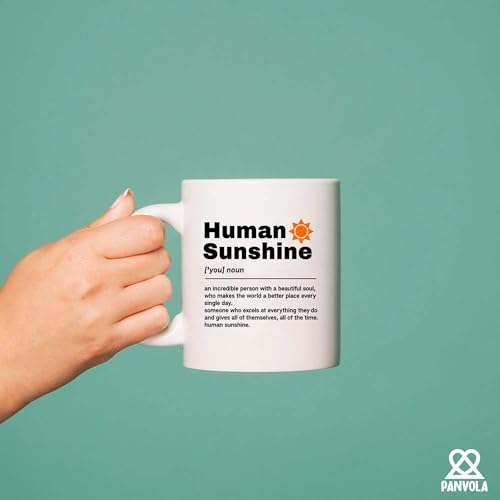 Inspirational Coffee Mug - Human Sunshine Definition - Premium Ceramic Gift