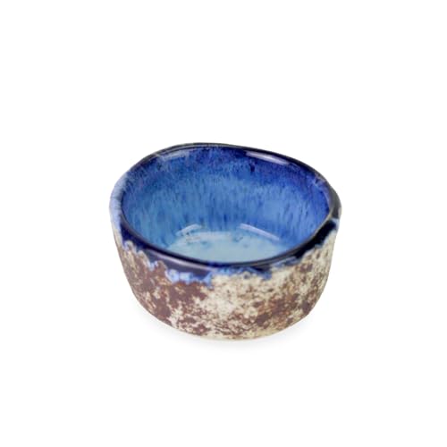 Handmade Ceramic Pinch Bowls, 1.5-Inch Spice Prep Bowls (Set of 6)