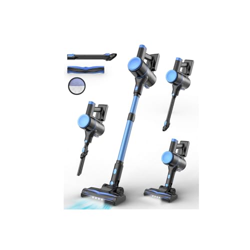 N8 Cordless Stick Vacuum Cleaner, Lightweight Rechargeable Home Floor Vacuum