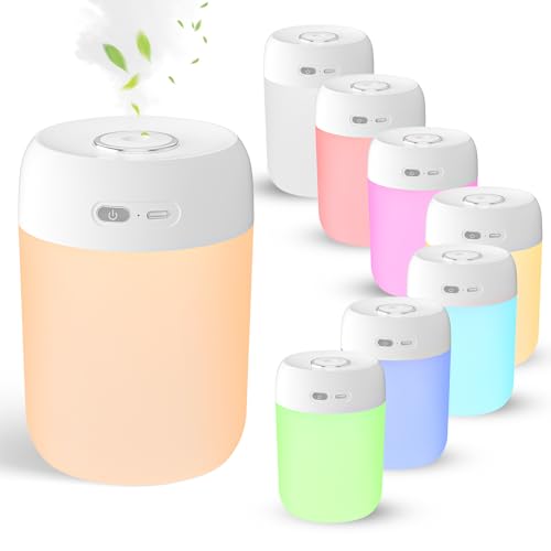 Plant Humidifier 650ml with Colorful Lights for Indoor Plants and Desk