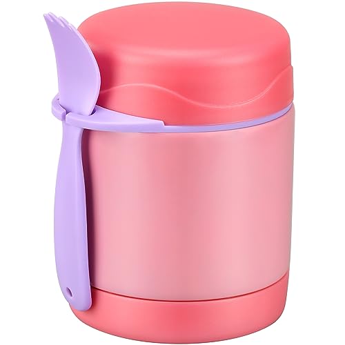 10oz Insulated Food Jar for Hot Food, Leak Proof Stainless Steel Soup Thermo