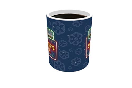 Christmas Vacation Cousin Eddie RV Color Changing Mug 11 oz - Novelty Holiday Drinkware