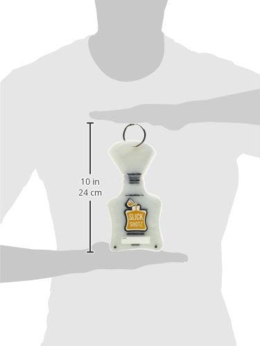 Slick Shotz 25 Pack Heat Sealed Plastic Liquor Flasks – 3oz BPA-Free Reusable Travel Pouches (No Heat Sealer Included)
