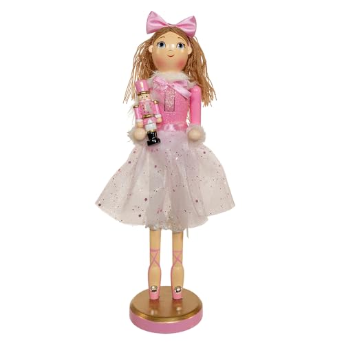 12-Inch Clara Ballerina Nutcracker Figurine for Christmas Holiday Decor