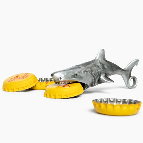 Itera Shark Keychain Bottle Opener - Nautical Nautical Novelty Gift for Men