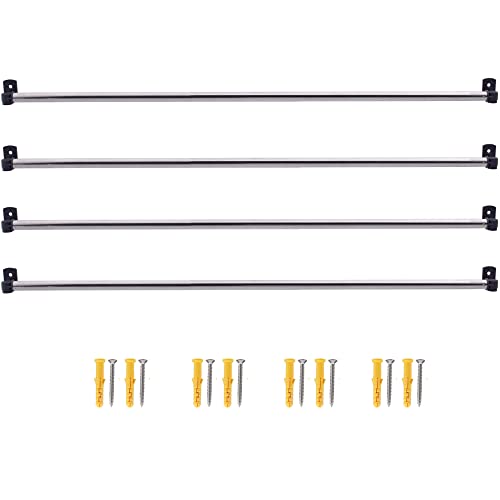 Gift Wrapping Paper Wall Mount Storage Station and Dispensing Rack for 40 Inch Rolls