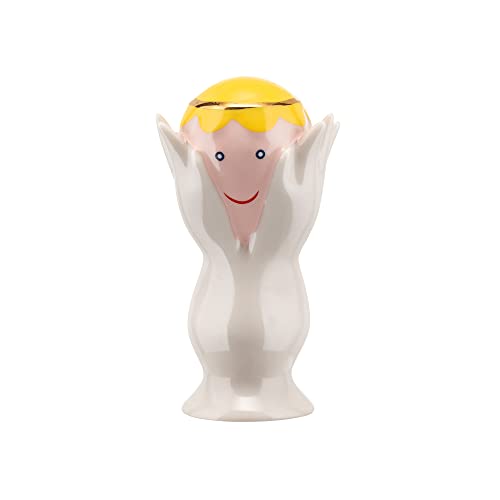 Alessi Angelo Miracolo Nativity Scene Angel Figurine Hand Decorated Porcelain Christmas Decor