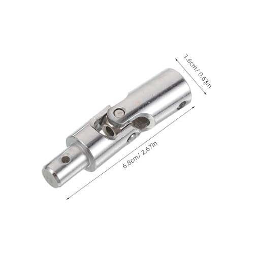 Universal Joint Shaft Coupler for Awning and Roller Shutter Crank, 2-Pack