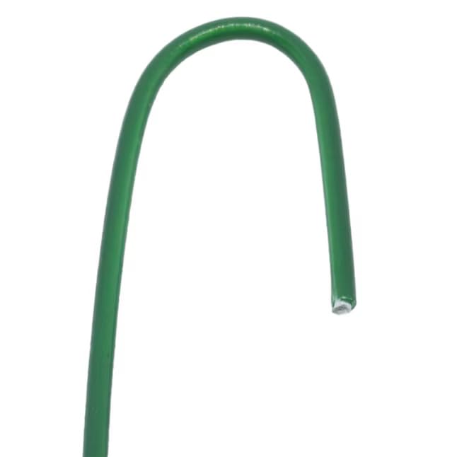 Green Metal Holiday Ornament Hooks - 300 Count Tree Hangers (2 Sizes)