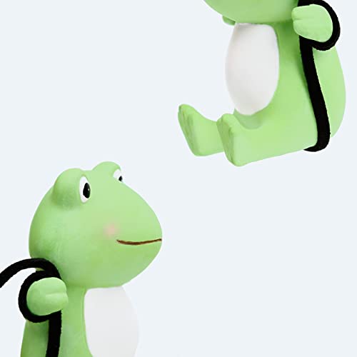 Cute Swinging Frog Car Rear View Mirror Hanging Ornament Interior Decor