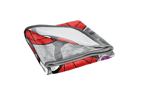 Jay Franco Spidey & His Amazing Friends Kids Plush Throw Blanket - Multi 50x60 Inches, Super Soft Fleece Bedding