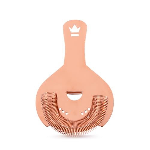 Copper Hawthorne Strainer for Cocktail Mixing - Koriko® by Cocktail Kingdom