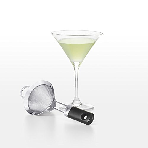 OXO Fine Mesh Cocktail Strainer - Stainless Steel Bar Tool, Conical Design