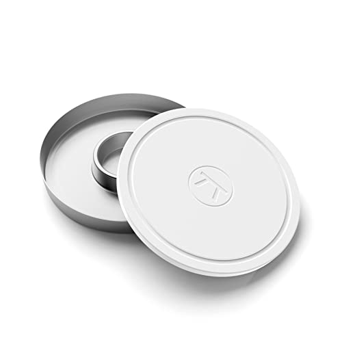 Outset 6" x 6" Stainless Steel 3-in-1 Cocktail Rimmer with Cutting Board Lid