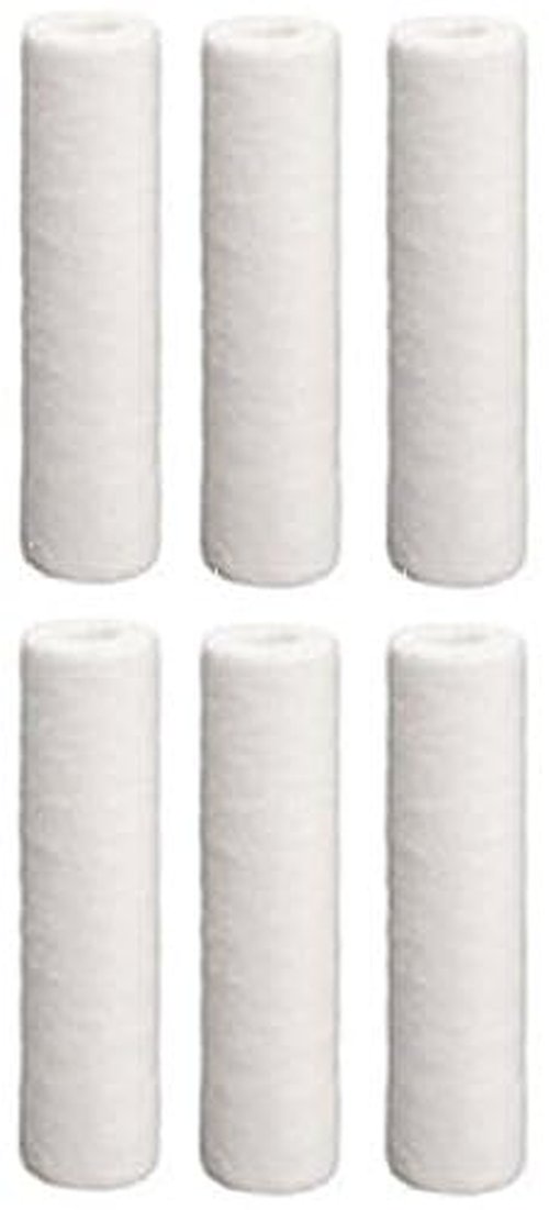 Hydronix SDC-25-1005 Sediment Polypropylene Water Filter Cartridge 6 Pack