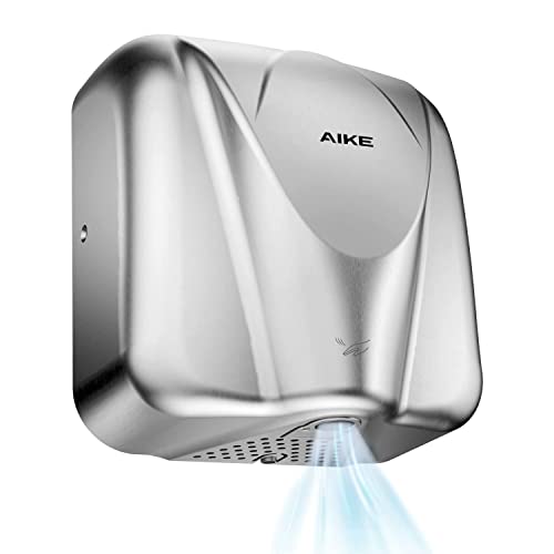 High-Speed Stainless Steel Hand Dryer, 12-Second Commercial Fast Dry