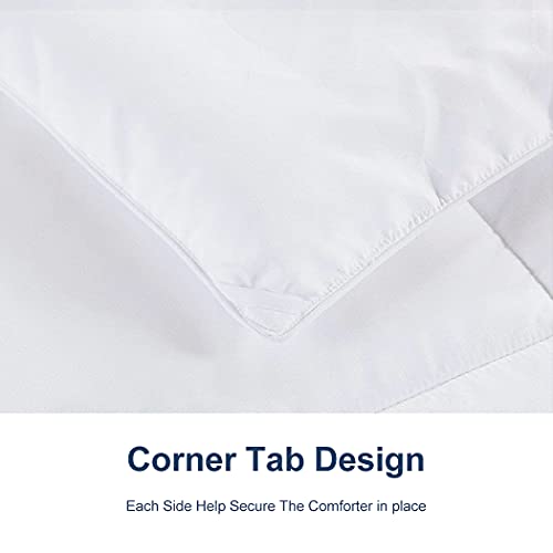 Queen Duvet Insert - 400GSM Down Alternative Winter Comforter, 90x90