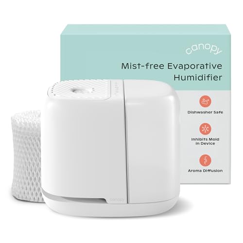 Bedside Humidifier 2.5L with Reading Light, White Noise & Aroma