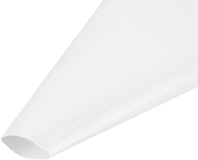 Pastry Tek Piping Bag Set - Durable, Reusable White Silicone Icing Bags for Cakes, Cupcakes & Cookies | Set of 4