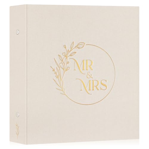 Large Capacity 600-Pocket Photo Album for 4x6 Photos, Linen Hardcover