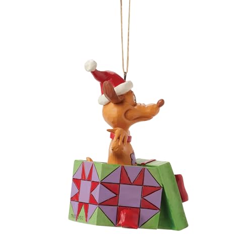 Jim Shore Dr. Seuss Grinch Max Hanging Ornament - Holiday Tree Decor