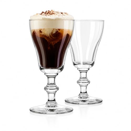 Irish Coffee Glass Set - San Francisco Classic Heat-Treated 2-Piece Gift Box