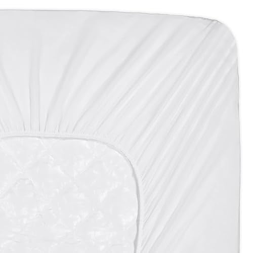 Waterproof Queen Mattress Pad with Moisture-Wicking Fabric