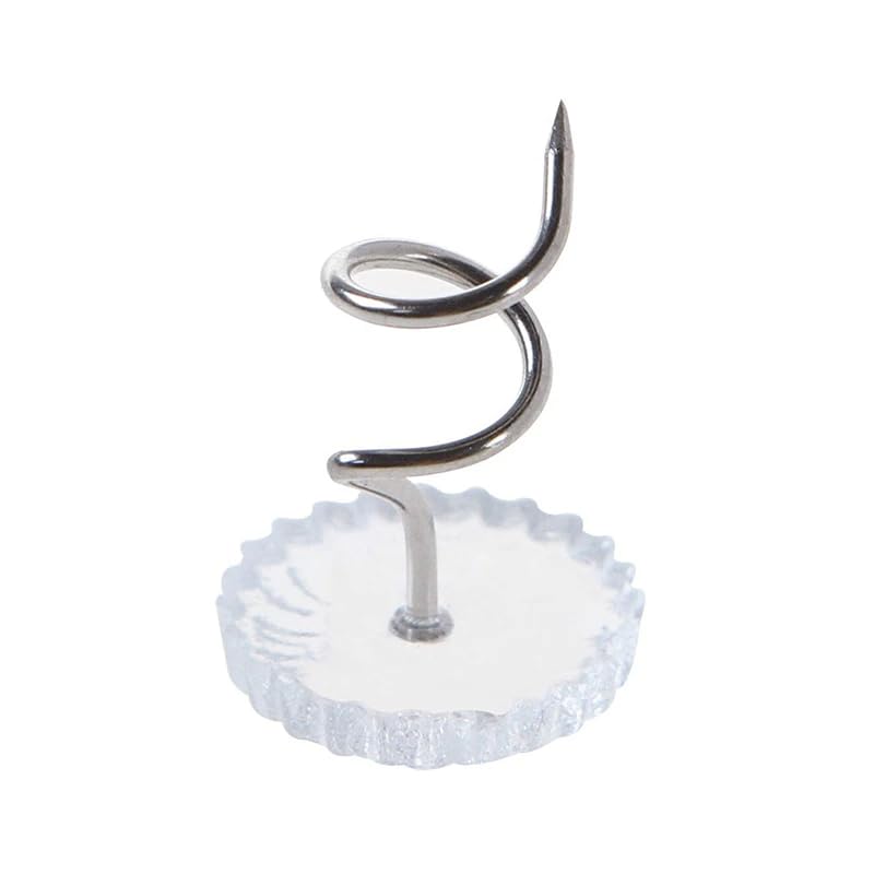 50 Pcs Transparent Upholstery Tacks for Furniture & DIY Projects