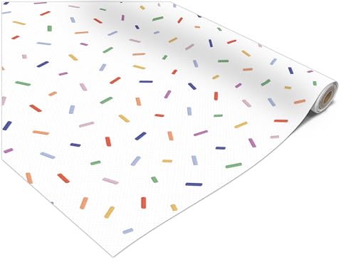 Sprinkles Bulletin Board Paper Roll - Durable Classroom Display Cover