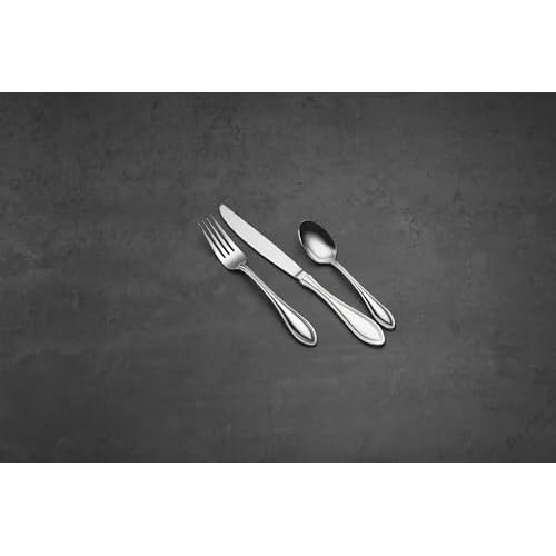 Oneida American Harmony 12-Piece Stainless Steel Flatware Set, Service for 4