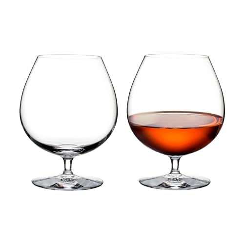 Waterford Elegance Crystal Brandy Glass Pair - Fine Spirits Stemware