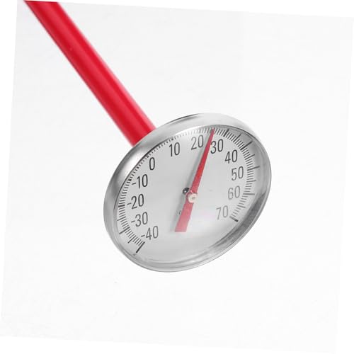 2-Piece Mechanical Car Air Conditioner Thermometer - Battery-Free Design