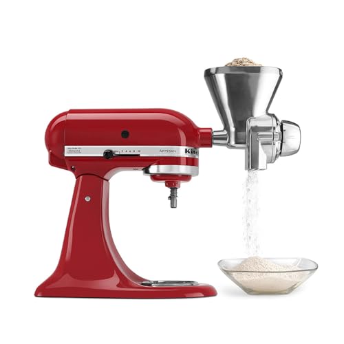 KitchenAid KGM All Metal Grain Mill Attachment for Stand Mixers - Model Included