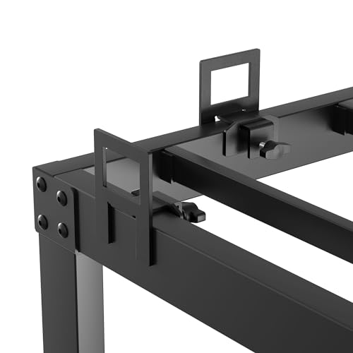 Adjustable Metal Mattress Retainer Bar Set for Bed Frames, 6-Piece