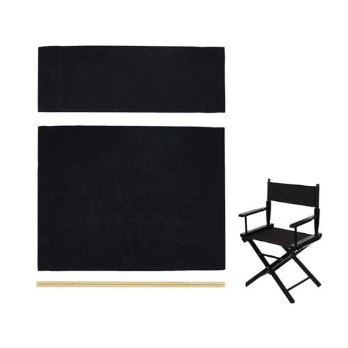 Director Chair Replacement Canvas Seat and Back Cover Set