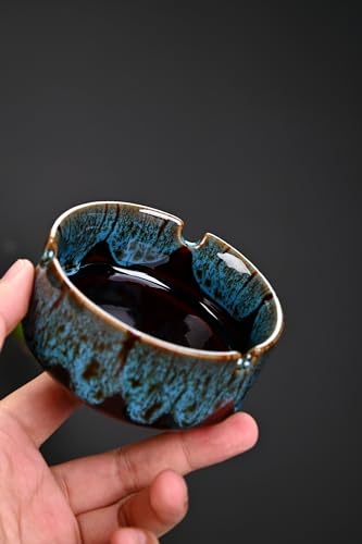 Modern Ceramic Ashtray for Cigarettes - Durable Indoor & Outdoor Ash Tray