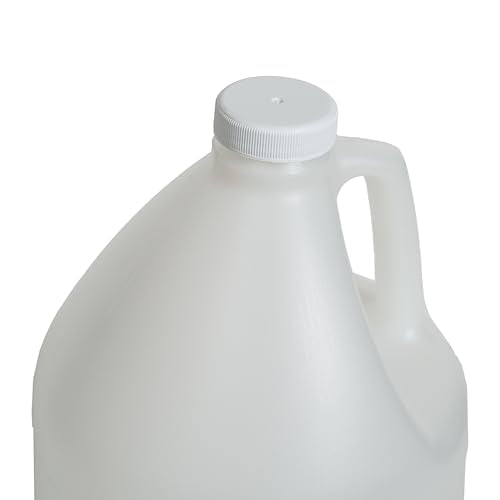 1 Gallon Plastic Water Jug with Lid - Food Grade BPA-Free Container