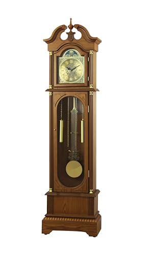 72-Inch Wooden Grandfather Clock with Westminster Chime & Roman Numerals