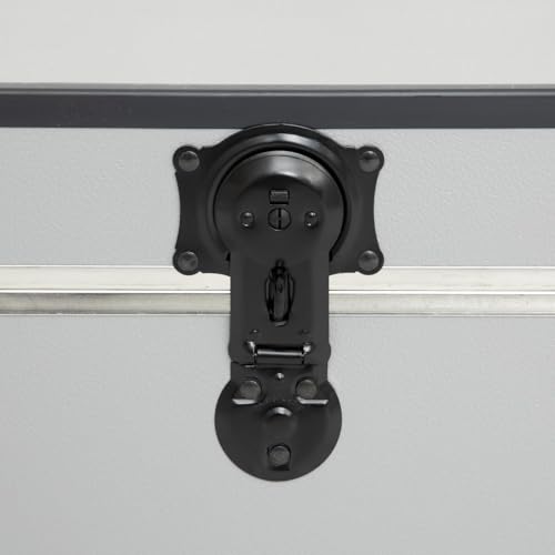 30-Inch Under-Bed Storage Trunk with Locking Latch and Wheels
